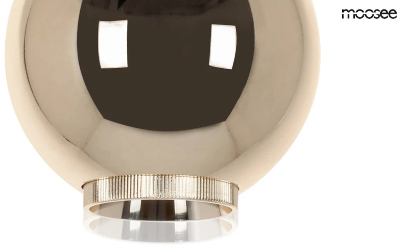 7W LED pakabinamas šviestuvas OJO, aukso sp., 3000K