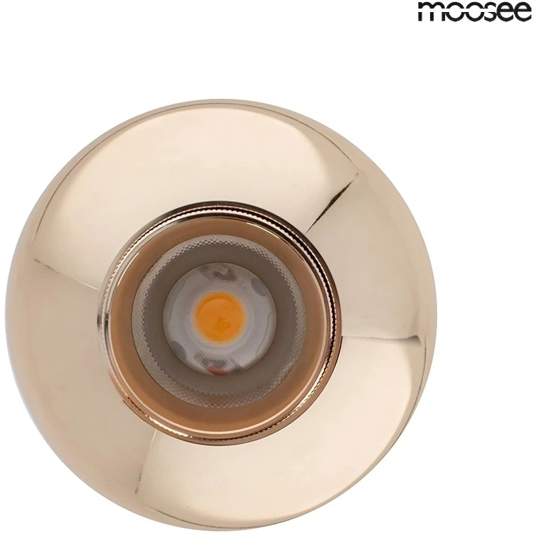 7W LED pakabinamas šviestuvas OJO, aukso sp., 3000K