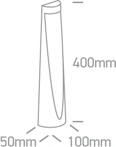7W LED pastatomas lauko šviestuvas, antracito sp., 3000K, 67358/AN/W