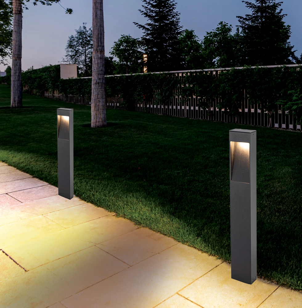 7W LED pastatomas lauko šviestuvas KARL, tamsiai pilkas, 3000K, IP65, 60cm, 4320900