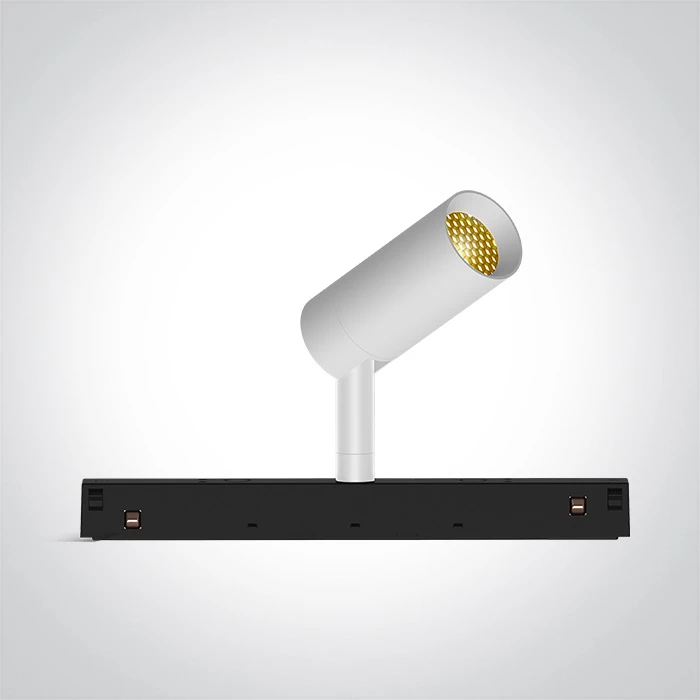 7W LED šviestuvas į magnetines sistemas MINI/MIDI/MAXI/P&P, baltas, 3000/4000K, 48V, 38°, DALI, 42138L/W/V