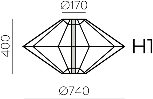 Pakabinamas šviestuvas 7W LED šviestuvo gaubtas su šviečiančia dalimi TOTEM, kreminės sp., 2700K, K1029290