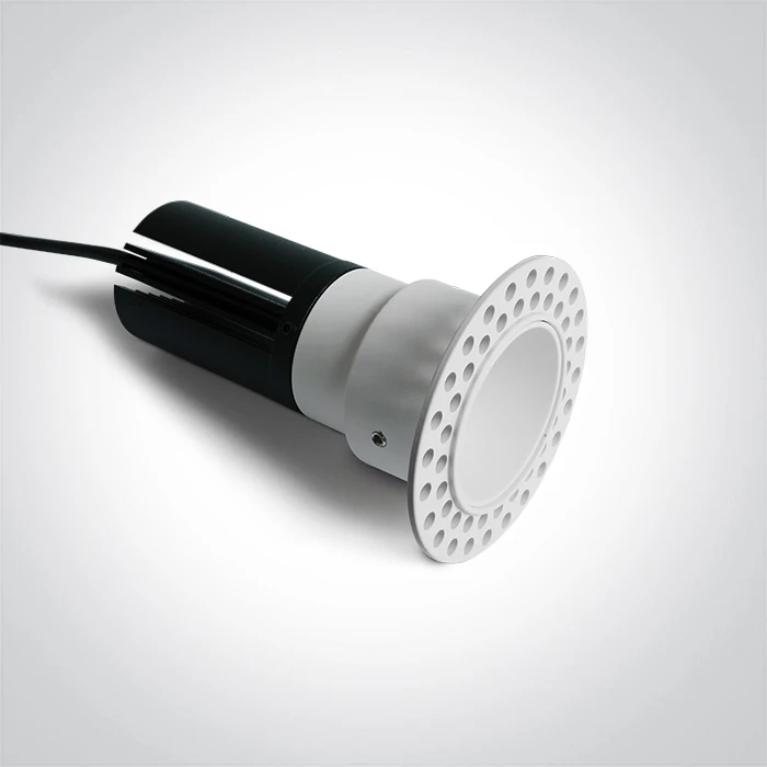 7W LED užglaistomas šviestuvas, baltas, 3000/3500/4000K, 10107JTR/W/V