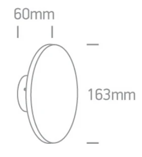 7W sieninis šviestuvas, antracito spalvos, IP54, 3000K, 67450/AN/W