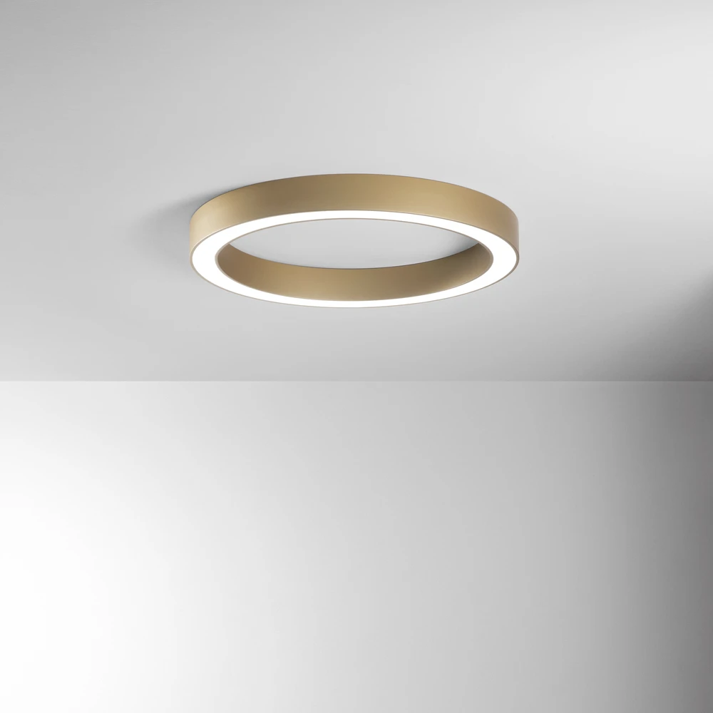 80W LED lubinis šviestuvas DEMOS, aukso sp., CCT