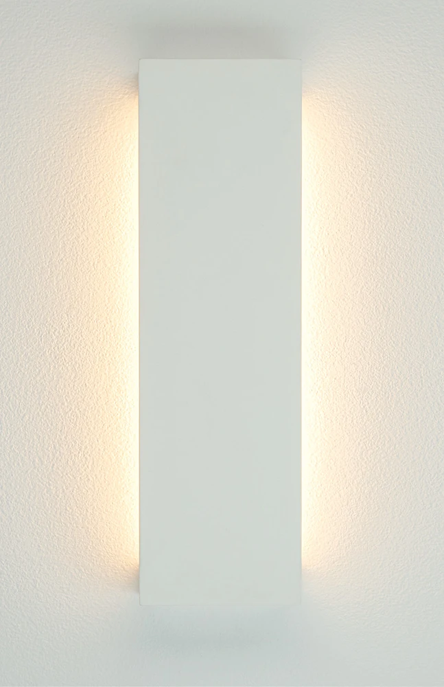 8,25W LED sieninis šviestuvas, baltas, 3000K, šviečia į viršų ir į apačią, 25380