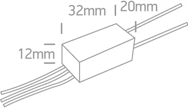 8,4-22,4W 700mA LED maitinimo šaltinis, dimeriuojamas, 89028AM