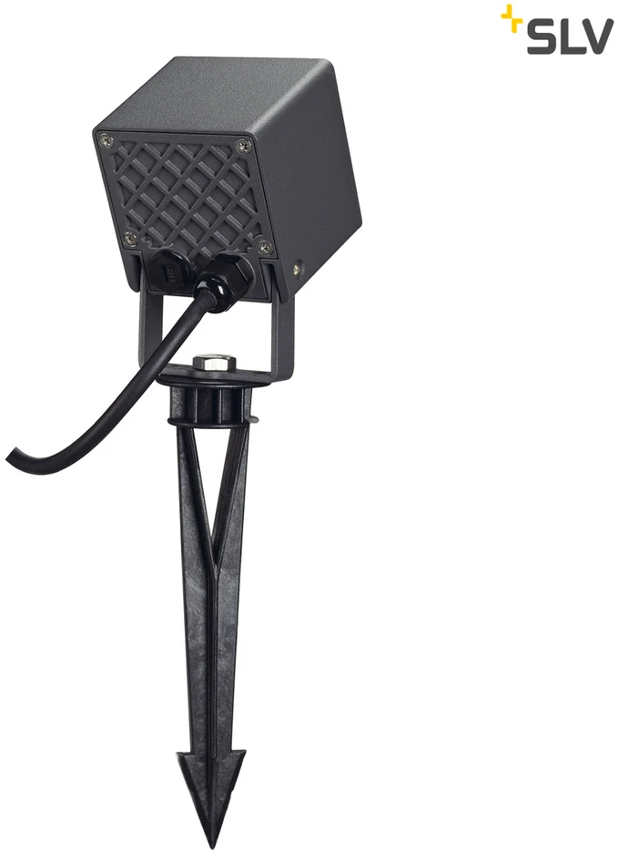 NAUTILUS kvadratinis LED akcentinis šviestuvas , kvadratinis, antracito spalvos, 8,5W COB LED, 3000K