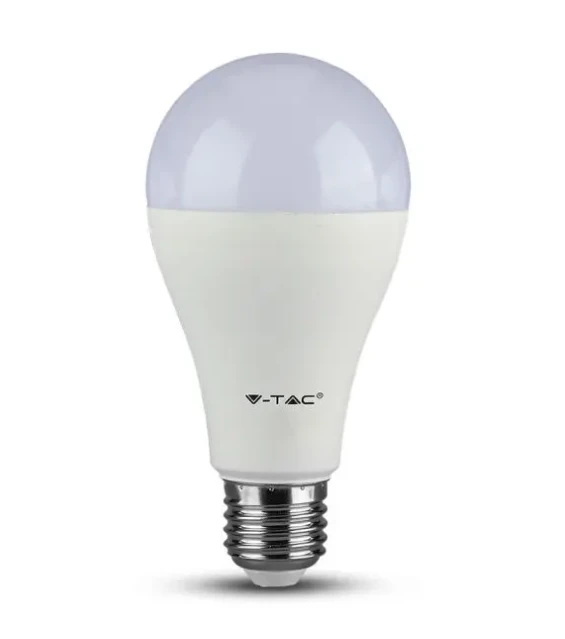 V-tac 8,5W LED lemputė, A60, E27, 3000K, 3vnt. pakuotėje