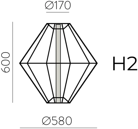 Pakabinamas šviestuvas 8,5W LED šviestuvo gaubtas su šviečiančia dalimi TOTEM, kreminės sp., 2700K, K1029190