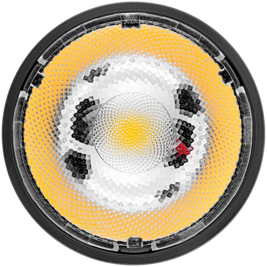 8,7-10,8W LED modulis/įleidžiamas šviestuvas SLA DC SNC3, juodas, 2700K, 12°, 50mm