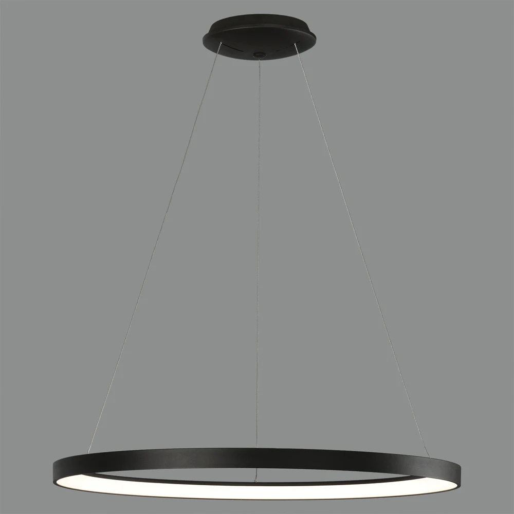 89W LED pakabinamas šviestuvas GRACE, juodas, 2700/3000/4000K, dimeriuojamas, C3848472NDT