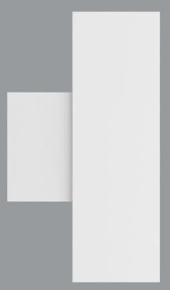 8,9W LED sieninis šviestuvas BERYL PROOF WALL K, baltas, 4000K, IP65