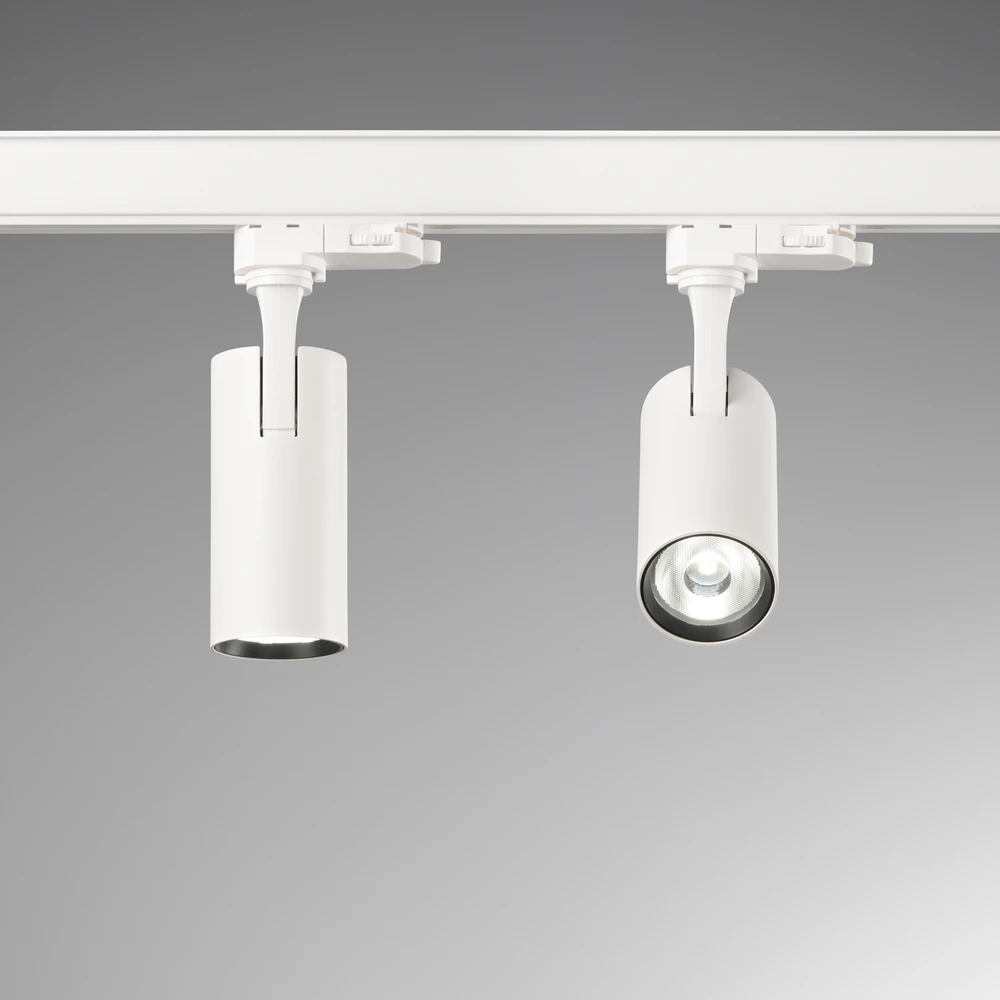 8W LED akcentinis šviestuvas į 1 fazės bėgelį FOX, baltas, 3000K, 371924