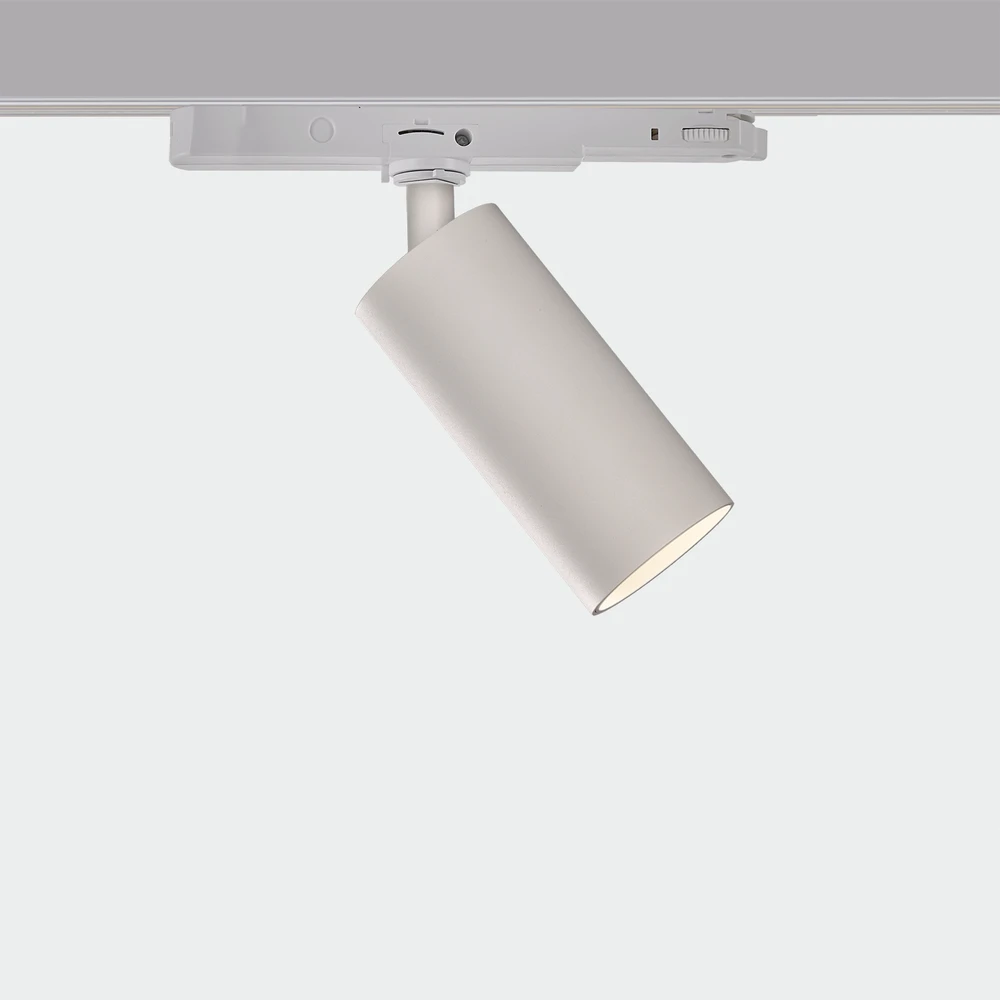 8W LED akcentinis šviestuvas į 3 fazių bėgelį PIPE, baltas, 3000K, T3986000B