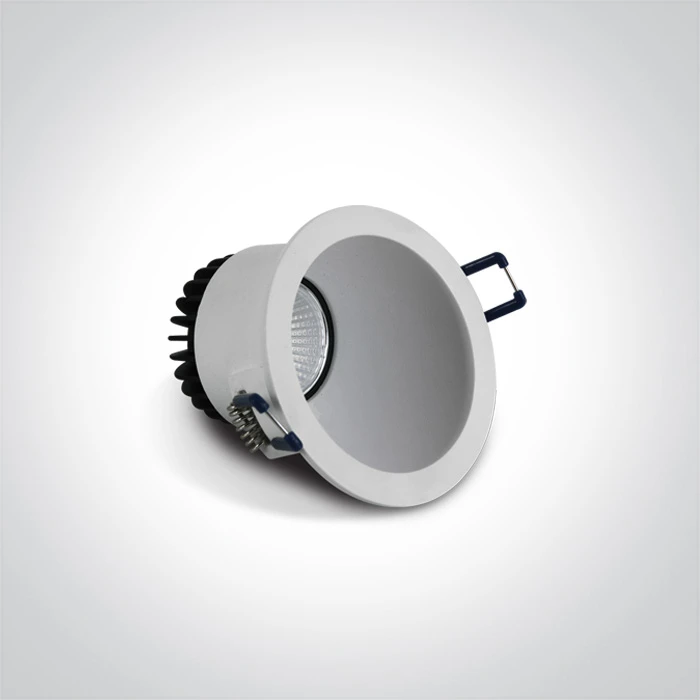 8W LED įleidžiamas šviestuvas, baltas, 3000K, 10108A/W/W
