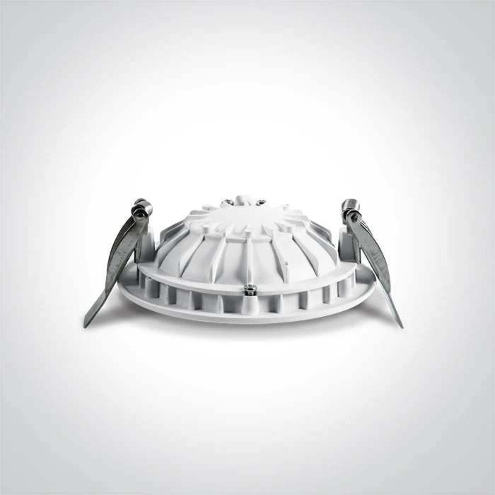 8W LED įleidžiamas šviestuvas, baltas, 3000K, 10108FD/W/W