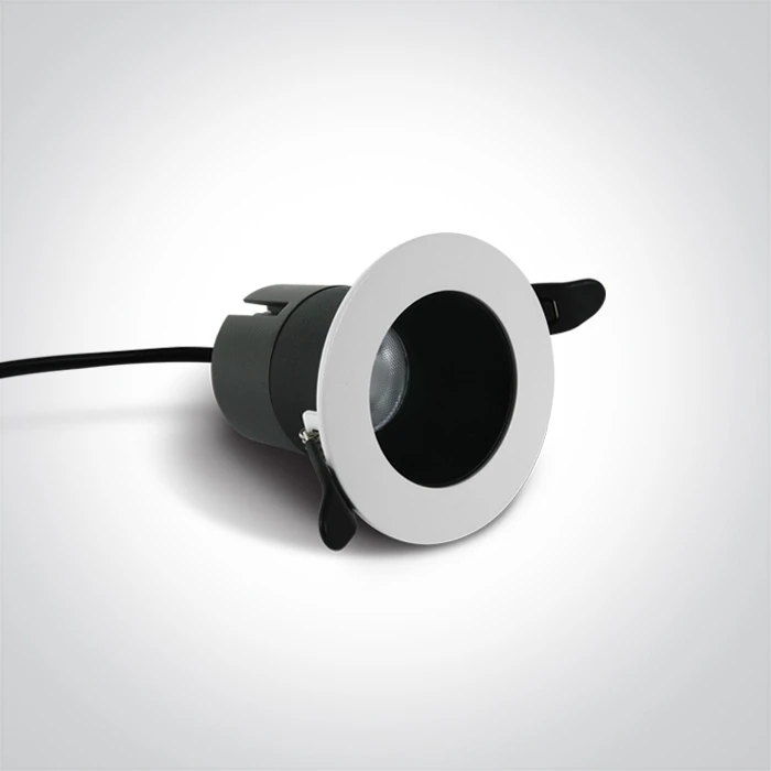 8W LED įleidžiamas šviestuvas, baltas, 3000K, 10108D1/W/W