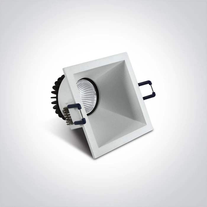 8W LED įleidžiamas šviestuvas, baltas, 3000K, 50108A/W/W