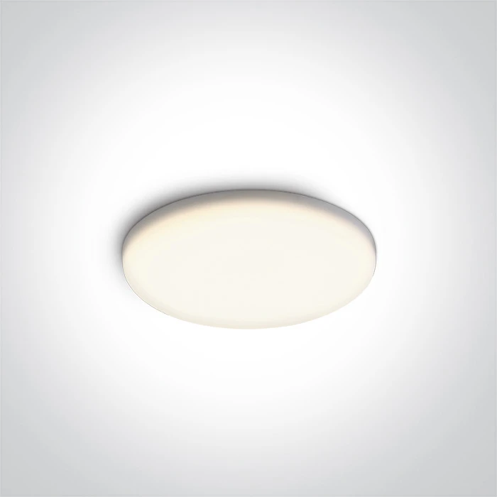 8W LED įleidžiamas šviestuvas, baltas, 4000K, 10108CF/C
