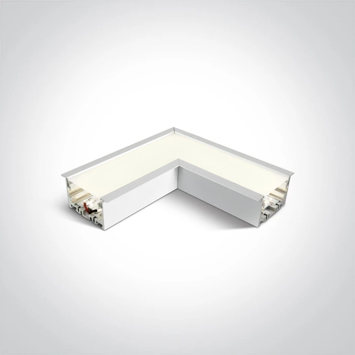 8W LED kampinė jungtis, balta, 4000K, 38152RC/W/C
