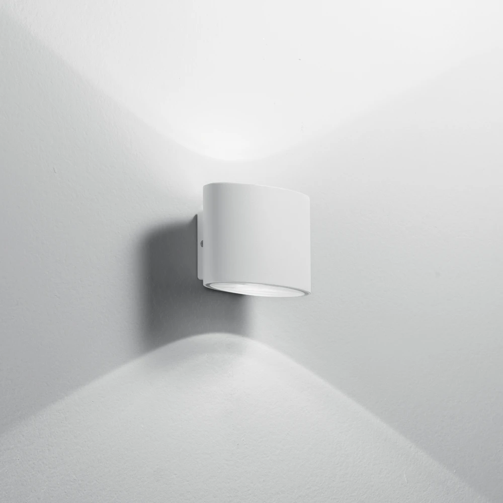 8W LED lauko sieninis šviestuvas BOXTER, baltas, CCT, IP44
