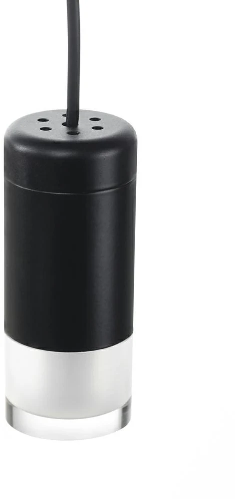 8W LED pakabinamas šviestuvas FLUSSO 4, juodas, 3000K