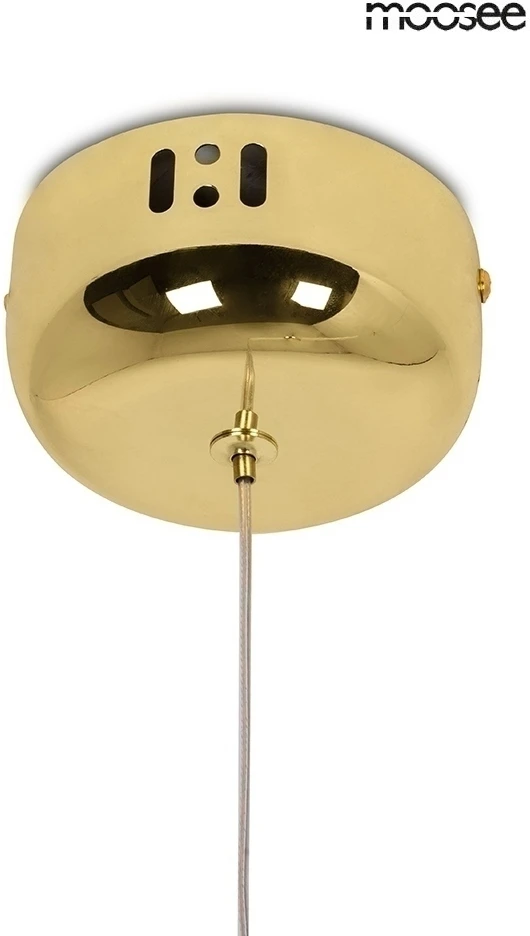 8W LED pakabinamas šviestuvas LIBRA 60 ON, aukso sp., 3000K