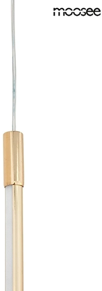 8W LED pakabinamas šviestuvas OMBRE 60, aukso sp., 3000K