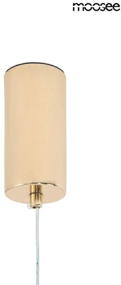 8W LED pakabinamas šviestuvas OMBRE 60, aukso sp., 3000K