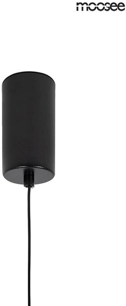 8W LED pakabinamas šviestuvas OMBRE 60, juodas, 3000K
