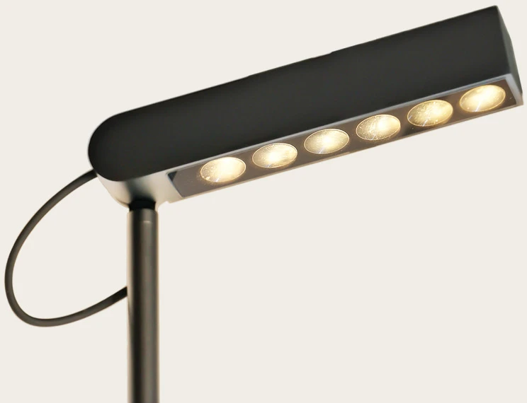 8W LED pastatomas lauko šviestuvas, juodas, 3000K, dimeriuojamas, IP65, E407