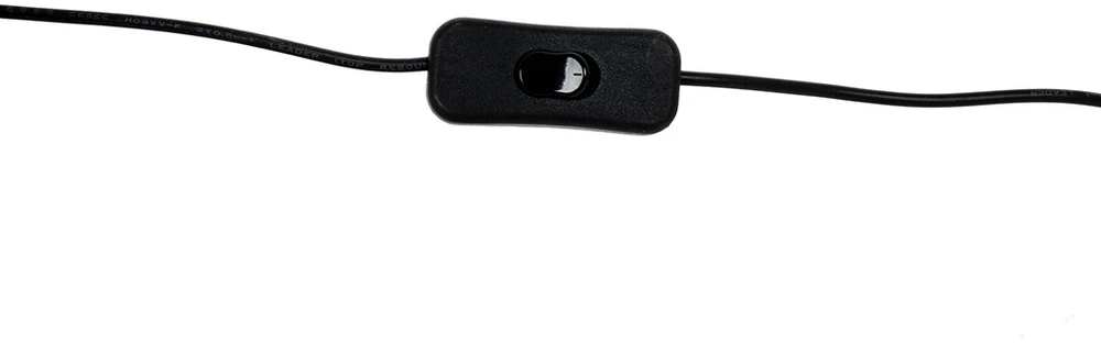 8W LED pastatomas šviestuvas FACE TABLE, juodas, 3000K