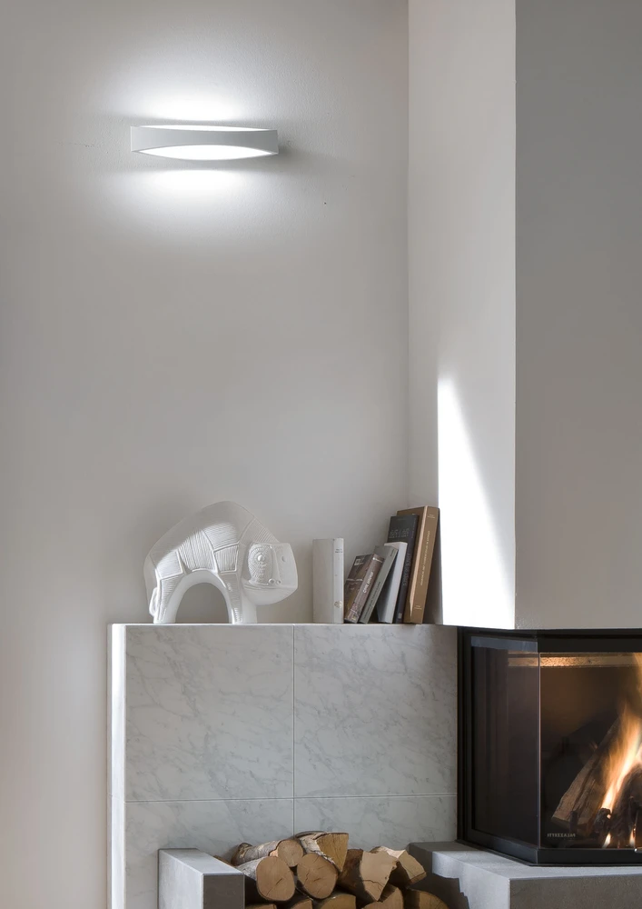 8W LED sieninis šviestuvas EIGHER, matinės baltos sp., 3000K, 01-1329