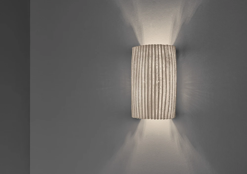 8W LED sieninis šviestuvas GEA, smėlio sp., 2700K, dimeriuojamas