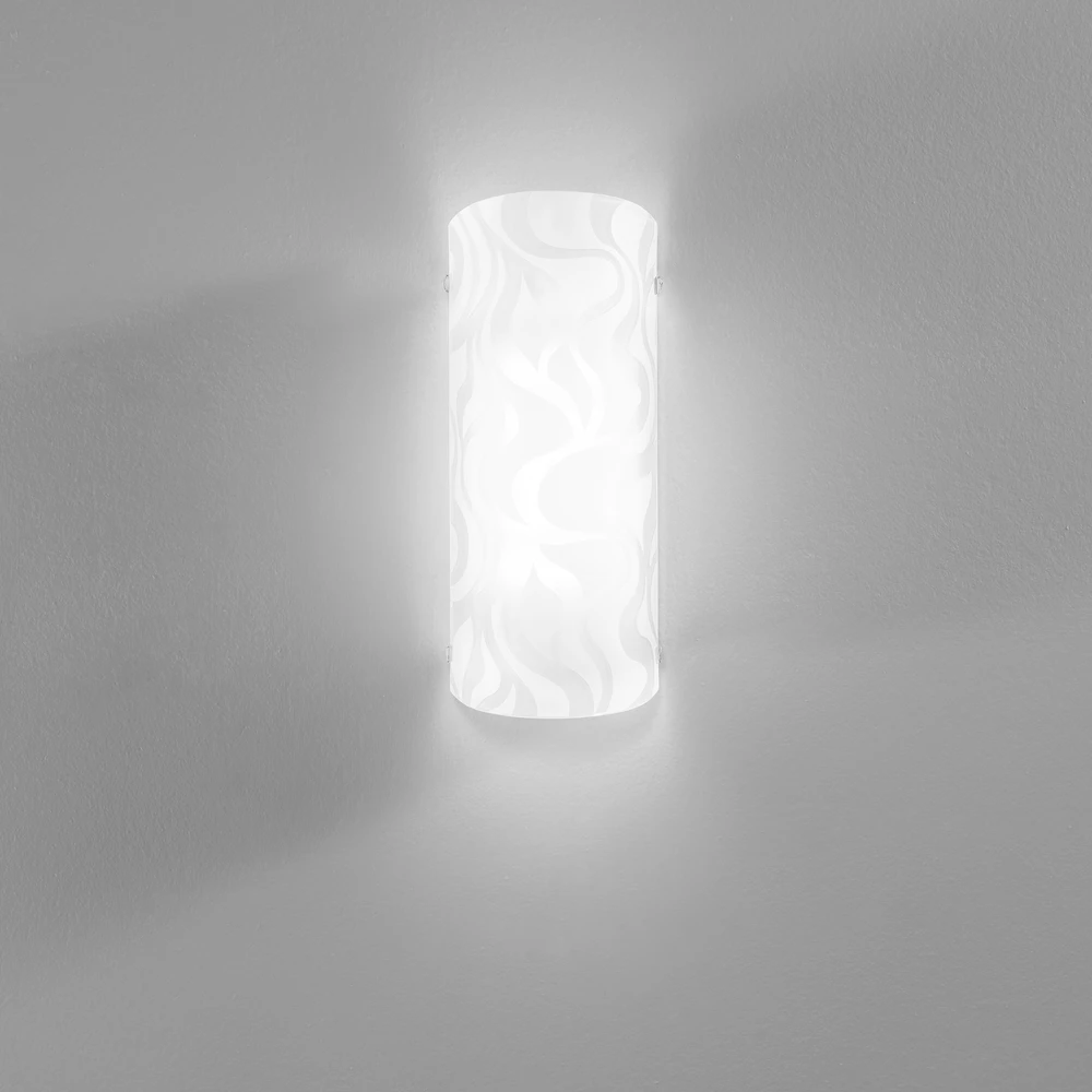 8W LED sieninis šviestuvas JASMINE, baltas
