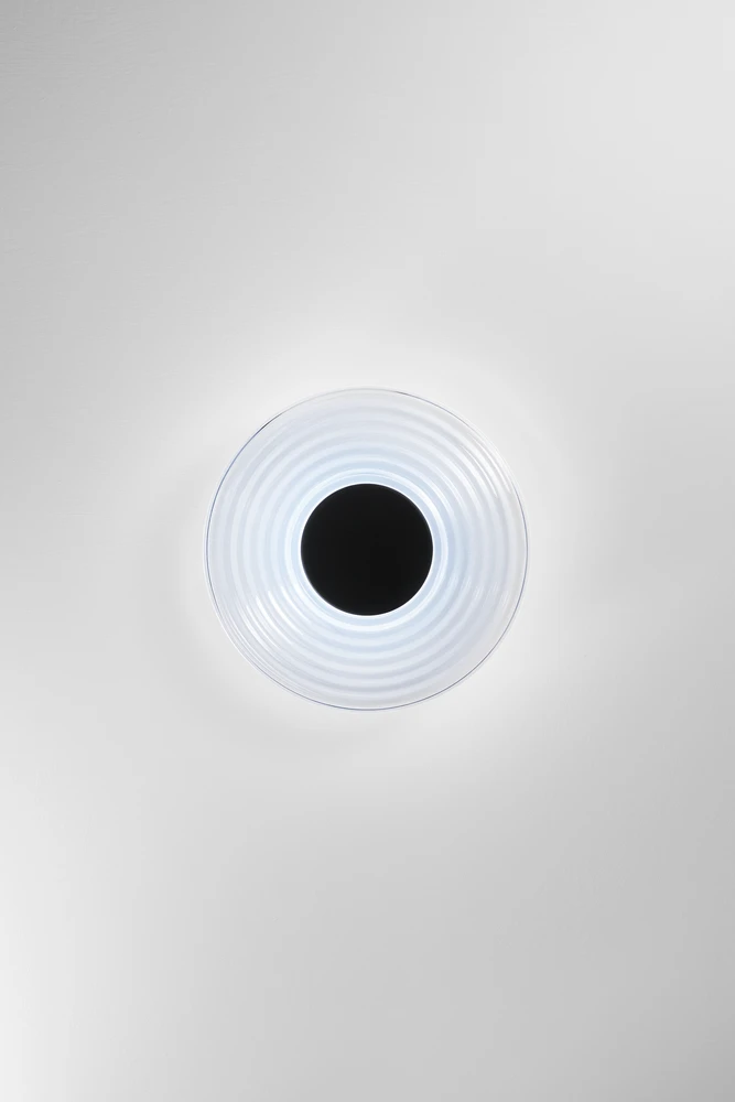 8W LED sieninis šviestuvas MORSE, mėlynas, CCT