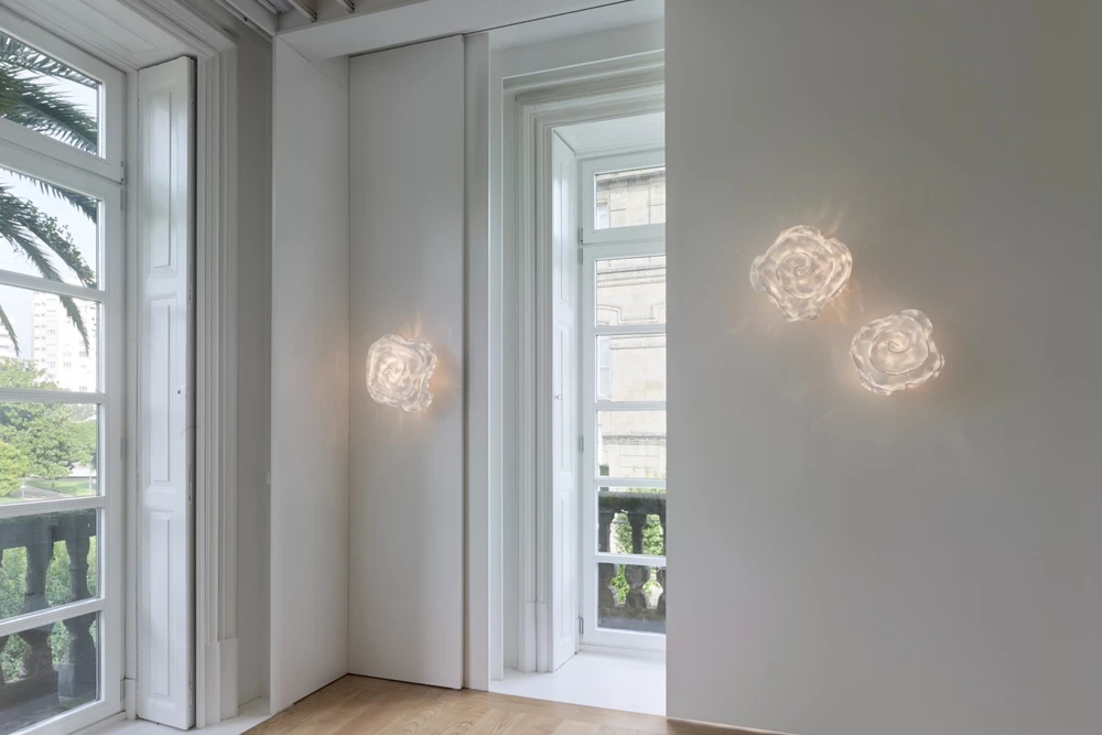 8W LED sieninis šviestuvas NEVO SMALL, smėlio sp., 2700K, dimeriuojamas