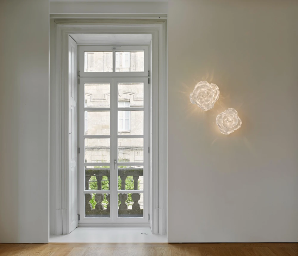 8W LED sieninis šviestuvas NEVO SMALL, smėlio sp., 2700K, dimeriuojamas