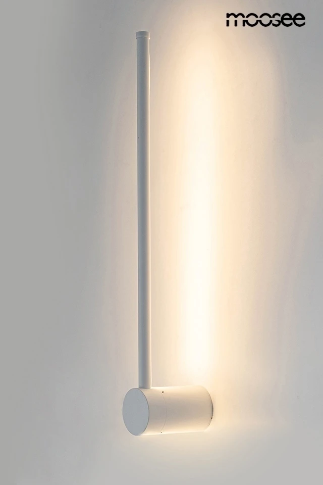 8W LED sieninis šviestuvas OMBRE 60, baltas, 3000K