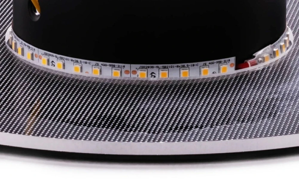8W LED sieninis šviestuvas SHADOW SUN 30, juodas, 3000K, su jutikliu - šviestuvas įjungiamas/išjungiamas prisilietus