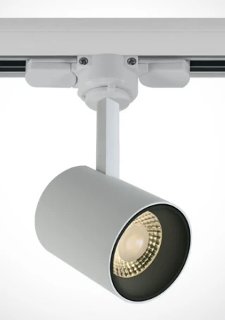 8W LED šviestuvas į bėgelius, baltas, 3000K, 65646T/W/W