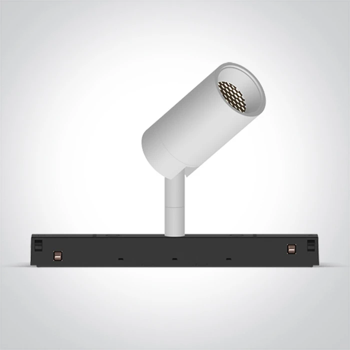 8W LED šviestuvas į magnetines sistemas MINI/MIDI/MAXI/P&P, baltas, 3000/3500/4000K, 48V, 15°, 42110/W/V