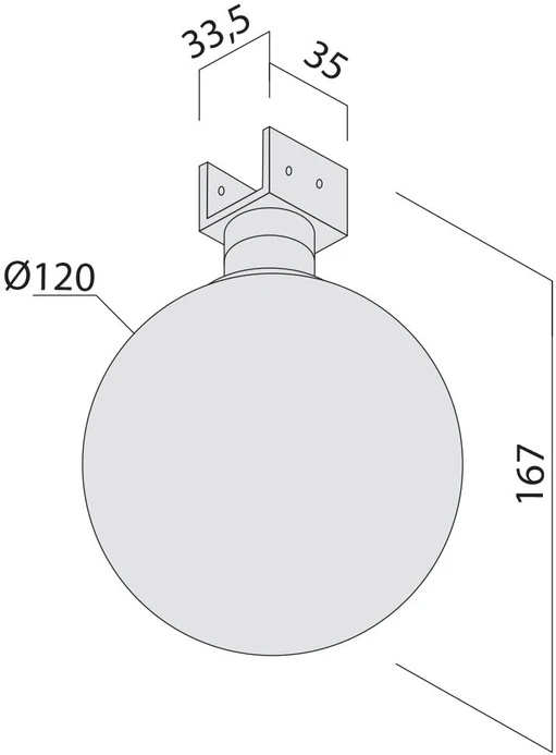 8W LED šviestuvas, montuojamas į XFORT bėgelį, 48V, juodu korpusu, 2700K, IP65, 120mm, dimeriuojamas, FRT12UWW GB SBK