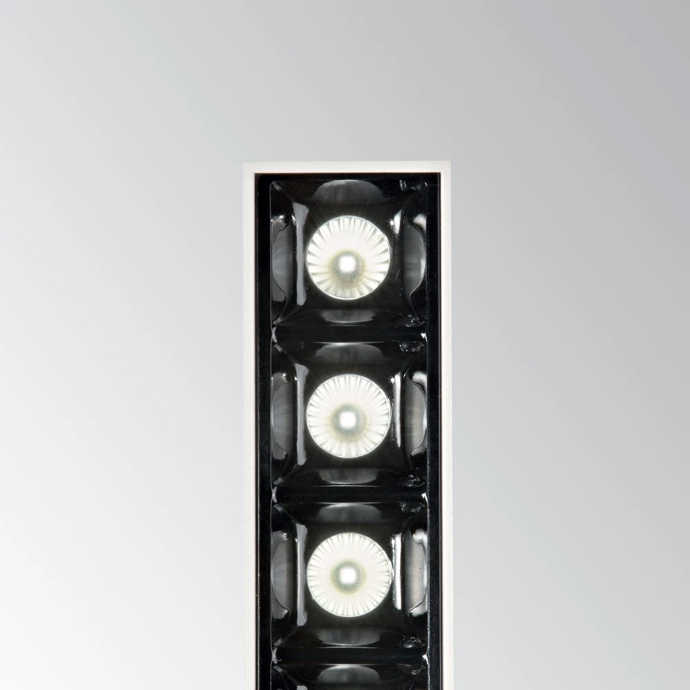 8W LED užglaistomas šviestuvas LIKA, juodas, 4000K, 369747