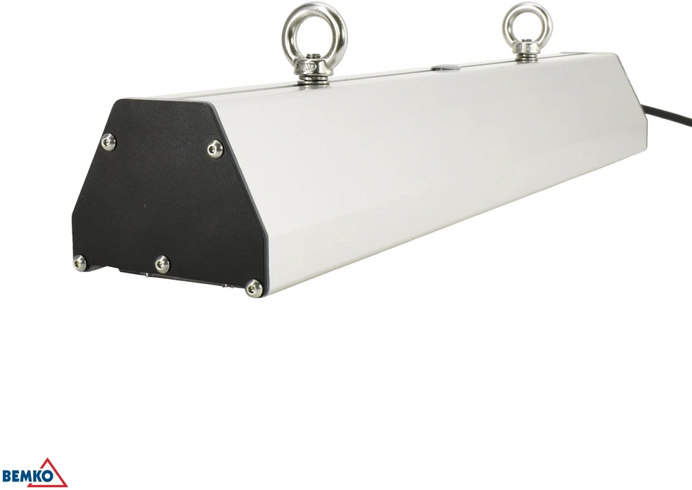 90W LED linijinis pramoninis šviestuvas MASTER PROFESSIONAL, anoduoto aliuminio sp., 4000K, IP65