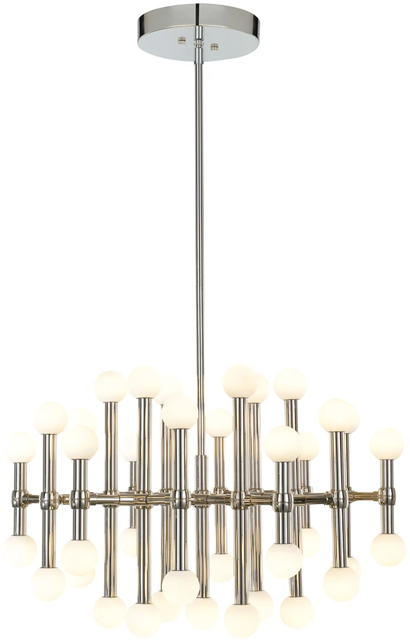 94,2W LED pakabinamas šviestuvas GIOVANNA, nikelio sp., 3000K