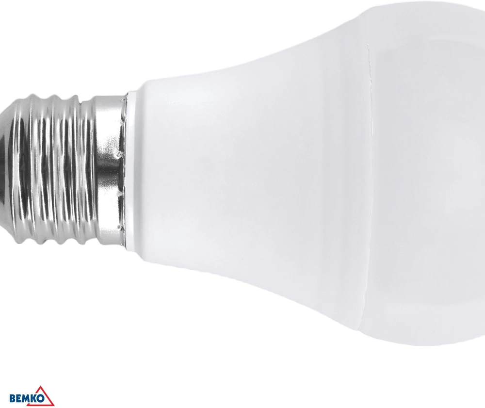 Bemko 9,5W LED lemputė, E27, 3000K, 220°