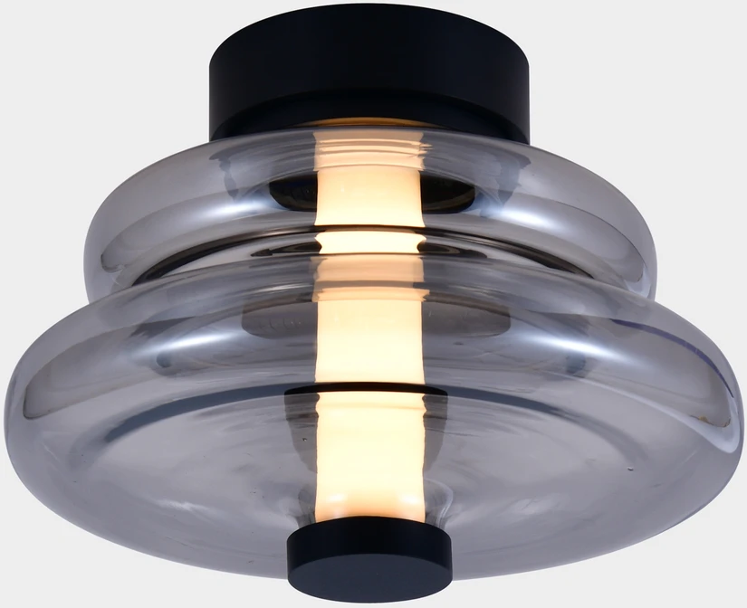 9,5W LED sieninis šviestuvas SIRA, pilkos/dūmų sp., 2700K, A4013090FU
