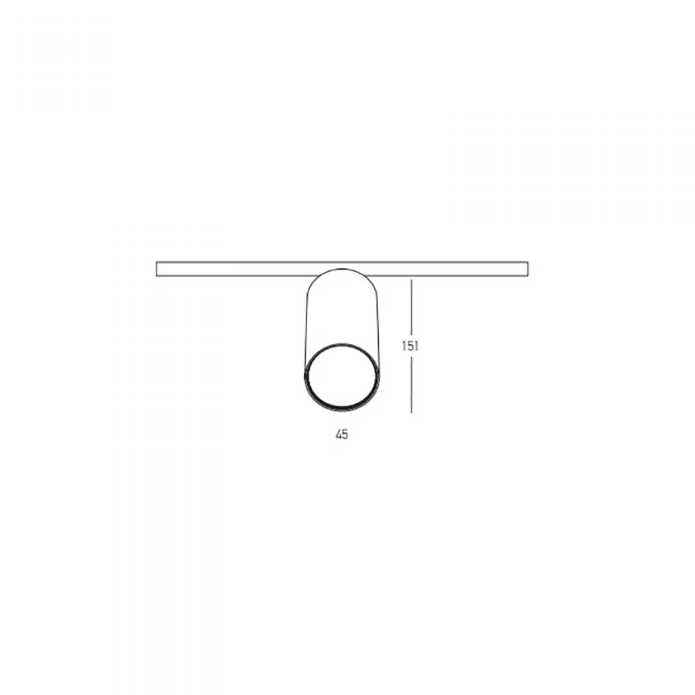 9,6W LED akcentinis šviestuvas į magnetinę sistemą ZAMBELIS SPACE FRAME, matinės juodos sp., 3000K, DALI, 23153